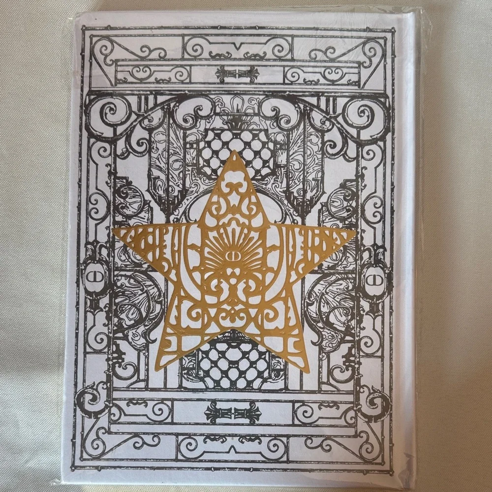 Dior Gold and Silver Star Notebook
